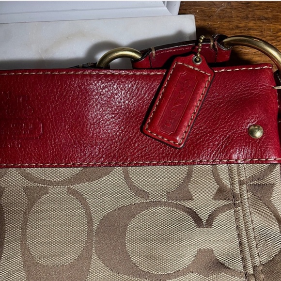 COACH F12657 Zoe Signature Medium Hobo Bag - Picture 3 of 14